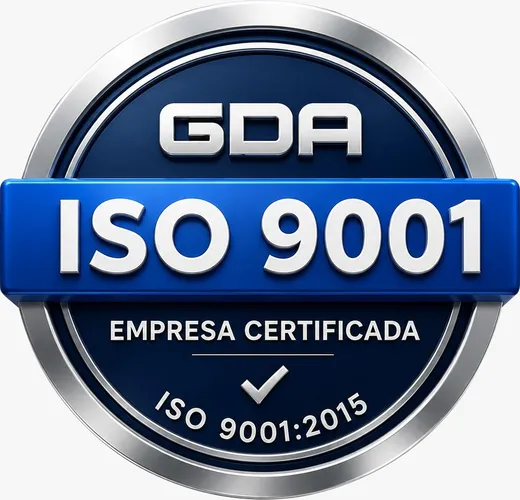 Selo GDA ISO 9001:2015 Empresa Certificada